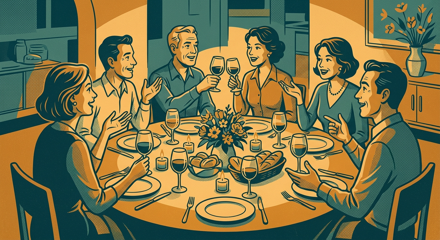 Best Group Conversation Starters for Adults at Parties, Dinners, and Social Events